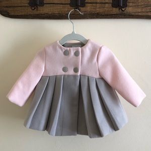 TAHARI Infant Fall Peacoat